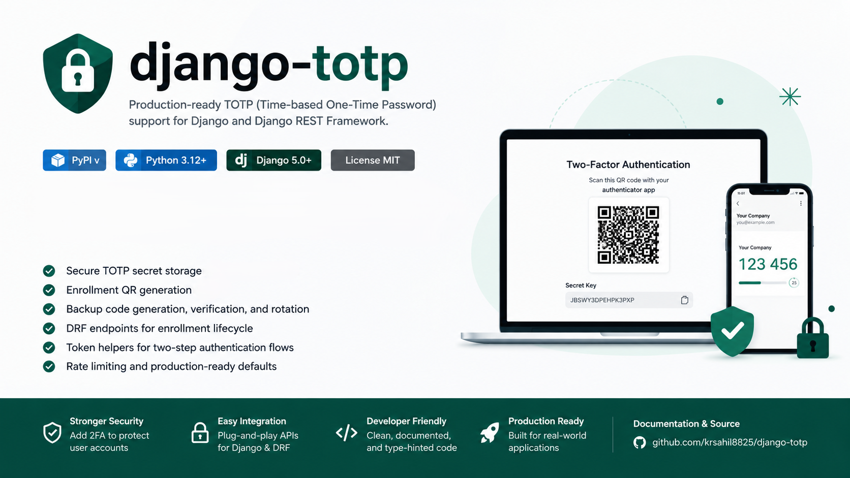 Why You Should Add TOTP Two-Factor Authentication to Your Django App